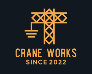 Construction Crane Scaffolding  logo