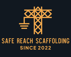 Construction Crane Scaffolding  logo