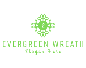 Leaf Flower Nature Farm logo design