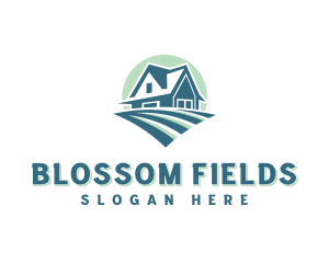 Farm Landscaper Field logo design