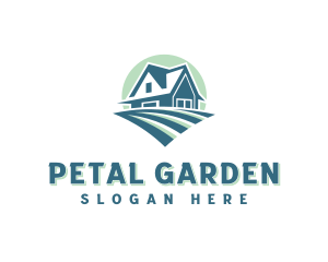 Farm Landscaper Field logo design