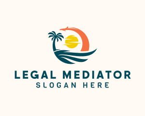 Vacation Beach Resort  Logo