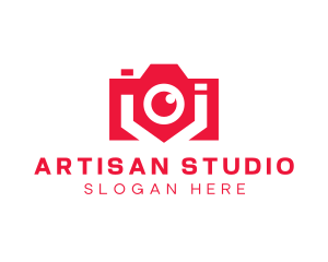 Photography Studio Camera logo design