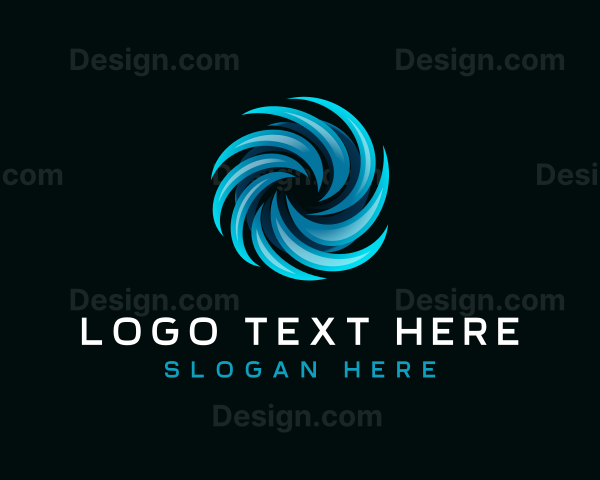 Spiral Circular Motion Logo