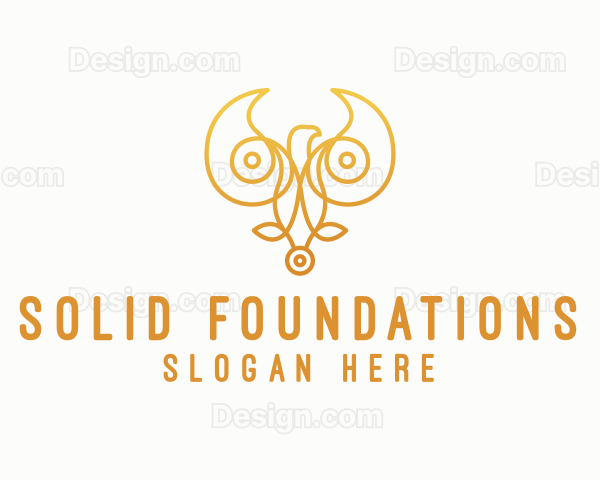 Golden Bird Monoline Logo