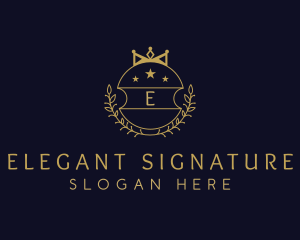 Luxury Royal Crown logo design