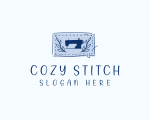 Sewing Embroidery Patch  logo design