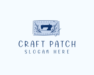 Sewing Embroidery Patch  logo design