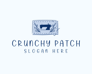 Sewing Embroidery Patch  logo design