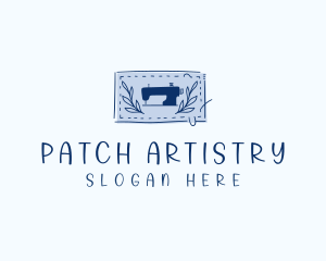 Sewing Embroidery Patch  logo design