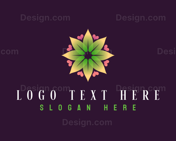 Floral Plants Shop Logo