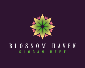 Floral Plants Shop logo design