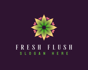 Floral Plants Shop logo design