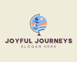 Vacation Travel Globe logo