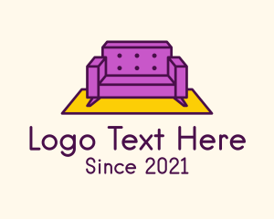 House - Sofa Couch Furniture logo design