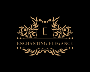 Elegant Floral Boutique logo design