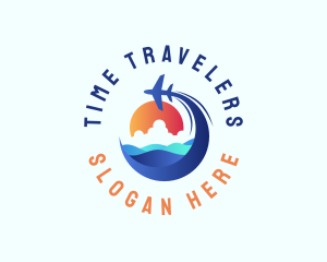 Airplane Getaway Travel logo design