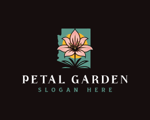 Arizona Flower Lily logo design