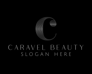 Elegant Luxe Hotel Letter C logo design