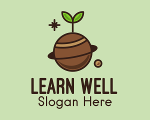 Soil Planet Sprout logo design