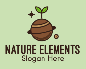 Soil Planet Sprout logo design