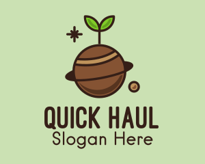 Soil Planet Sprout logo design