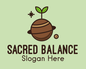 Soil Planet Sprout logo design