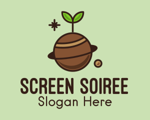 Soil Planet Sprout logo design