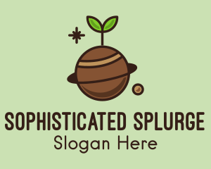 Soil Planet Sprout logo design