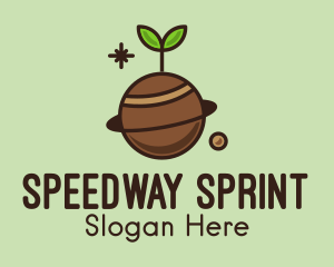 Soil Planet Sprout logo design