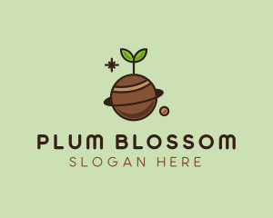 Soil Planet Sprout logo design