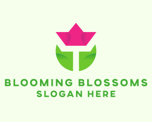 Tulip Flower Garden logo design