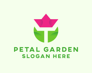 Tulip Flower Garden logo design