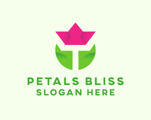 Tulip Flower Garden logo design