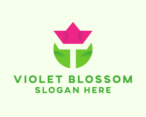 Tulip Flower Garden logo design