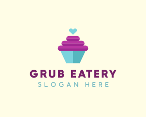 Cupcake Heart Bakery logo