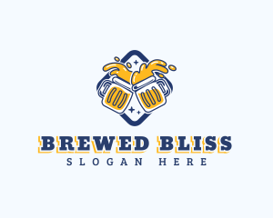 Beer Mug Toast logo design