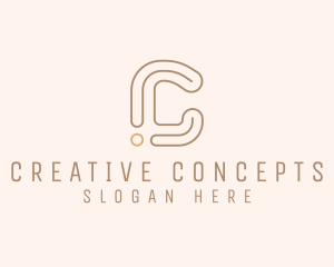 Creative Studio Letter C logo design