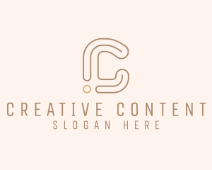 Creative Studio Letter C logo design