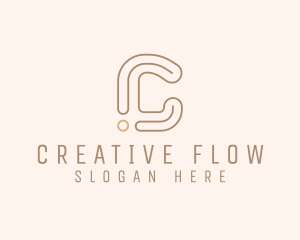 Creative Studio Letter C logo design