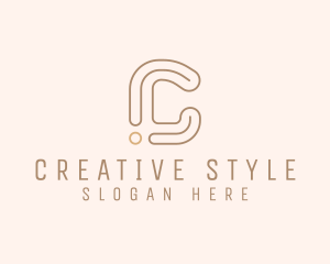 Creative Studio Letter C logo design