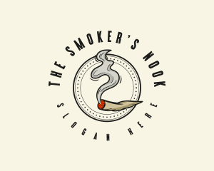 Ganja Weed Smoker logo