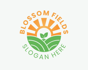 Sunrise Sprout Field logo design