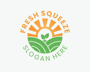 Sunrise Sprout Field logo design