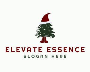 Christmas Holiday Tree Logo