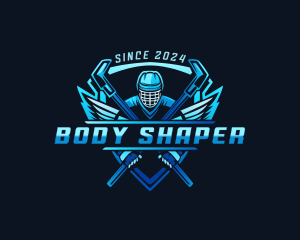 Shield Hockey League logo design