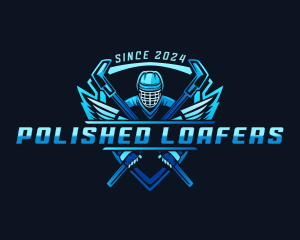 Shield Hockey League logo design