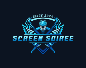 Shield Hockey League logo design