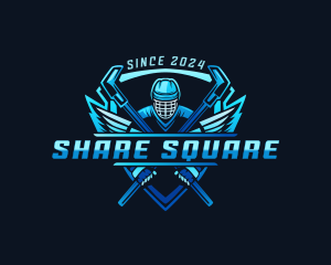 Shield Hockey League logo design