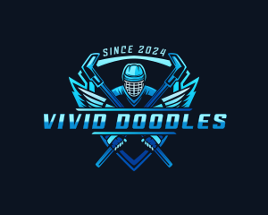 Shield Hockey League logo design